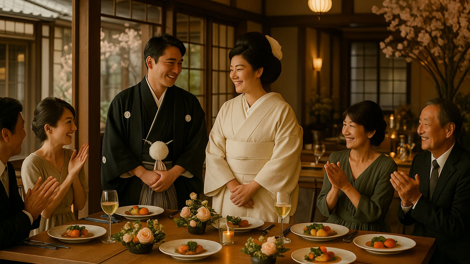 深川太郎でレストランウェディング
